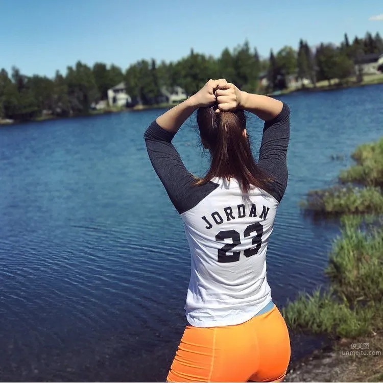 韓國美女博主Bygracekim 運動感十足的私房照 44