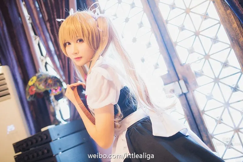 搞怪女孩矮樂多Aliga 突破次元之壁的coser 33