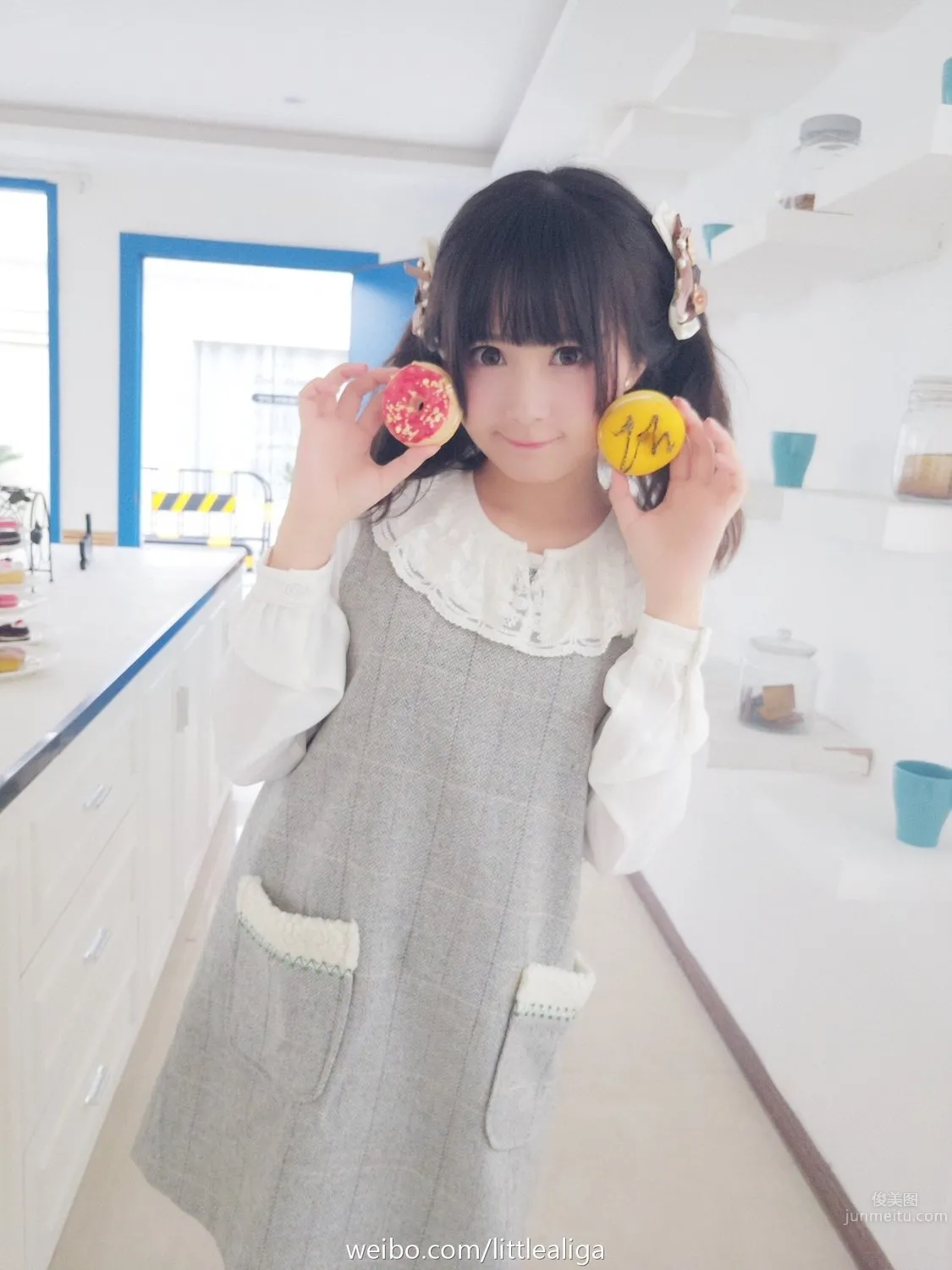搞怪女孩矮樂多Aliga 突破次元之壁的coser 27