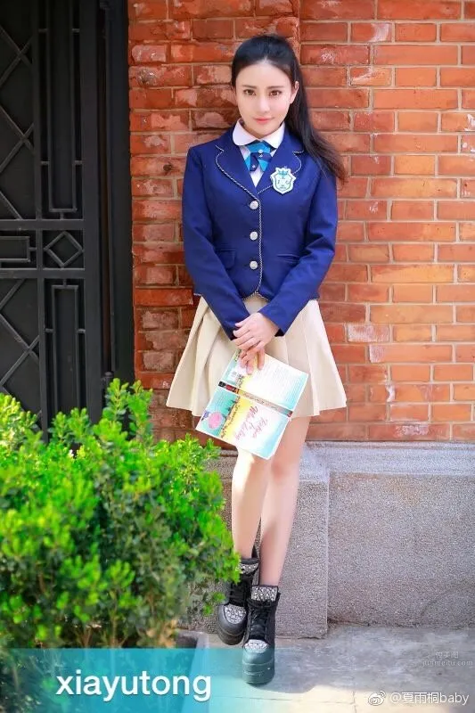 長發美女夏雨桐 唯美系街拍寫真 6