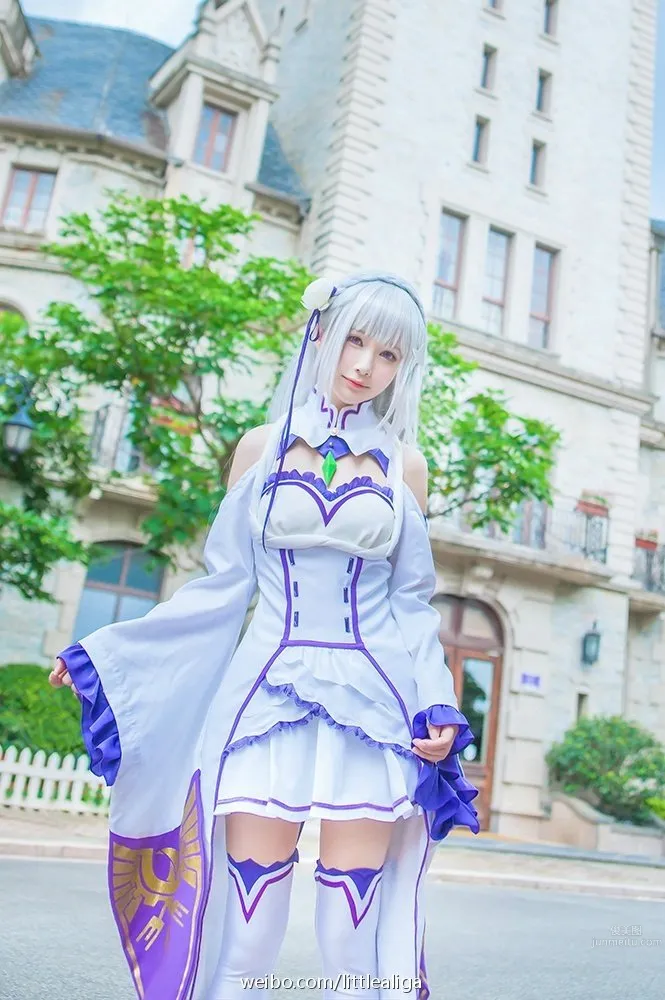 搞怪女孩矮樂多Aliga 突破次元之壁的coser 36