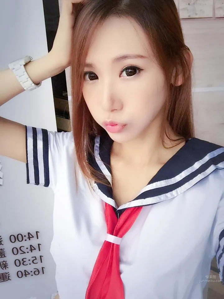 美胸阳光女神杨羽霏 人如其名的耀眼_11