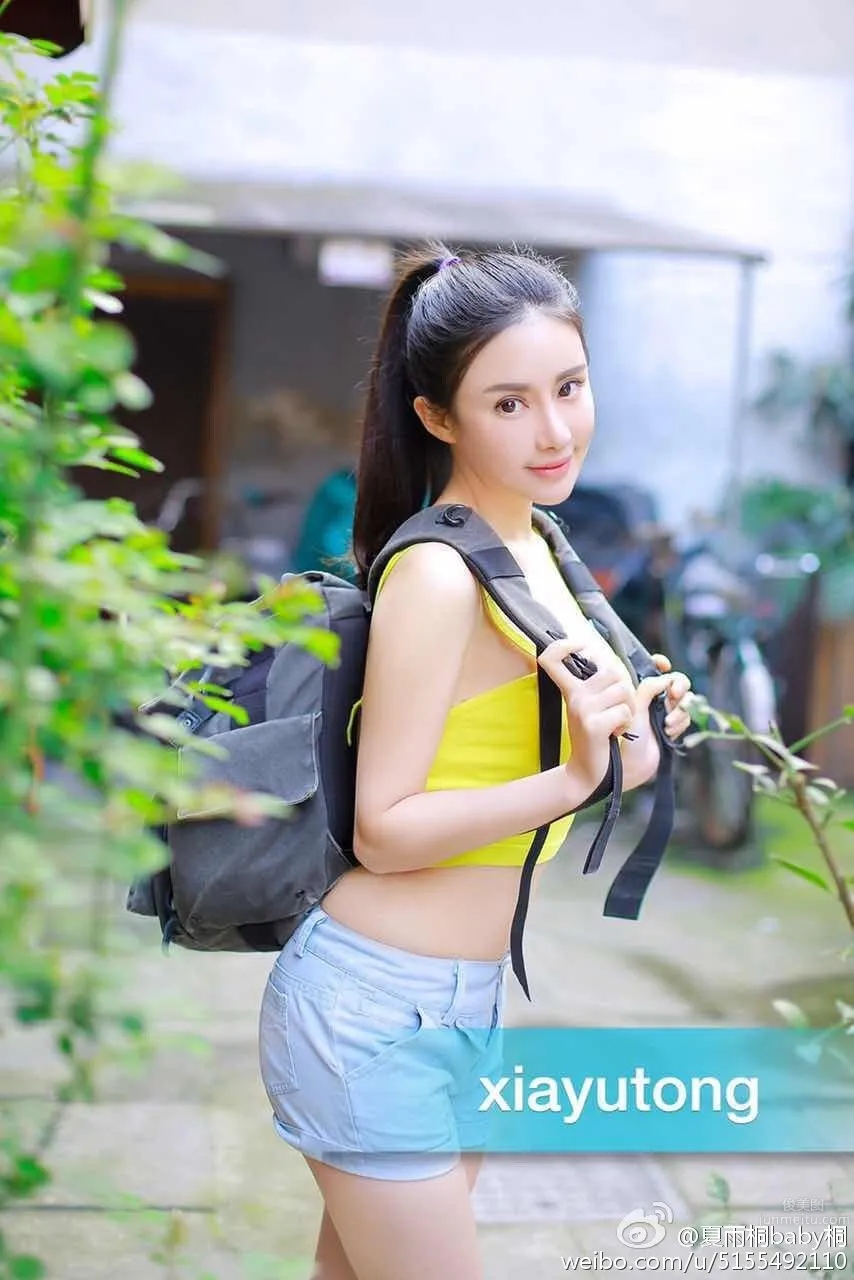 長發美女夏雨桐 唯美系街拍寫真 13