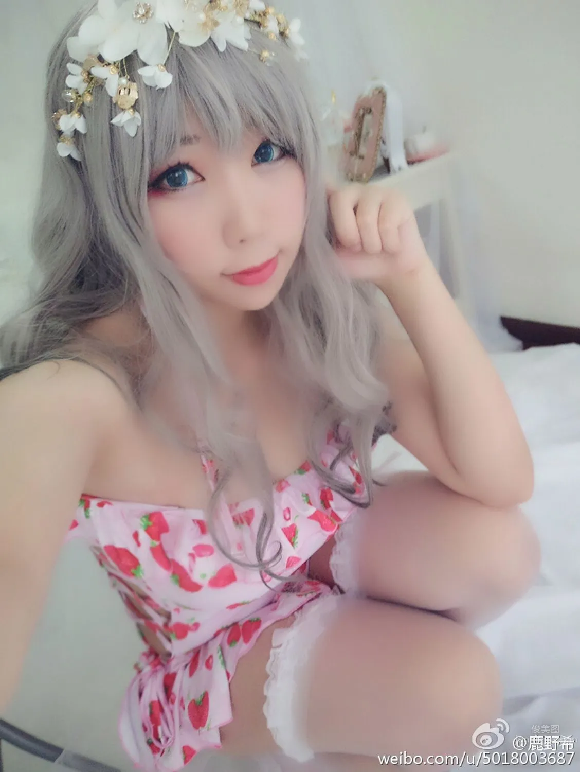 萝莉美女鹿野希 人气Coser私房照_16