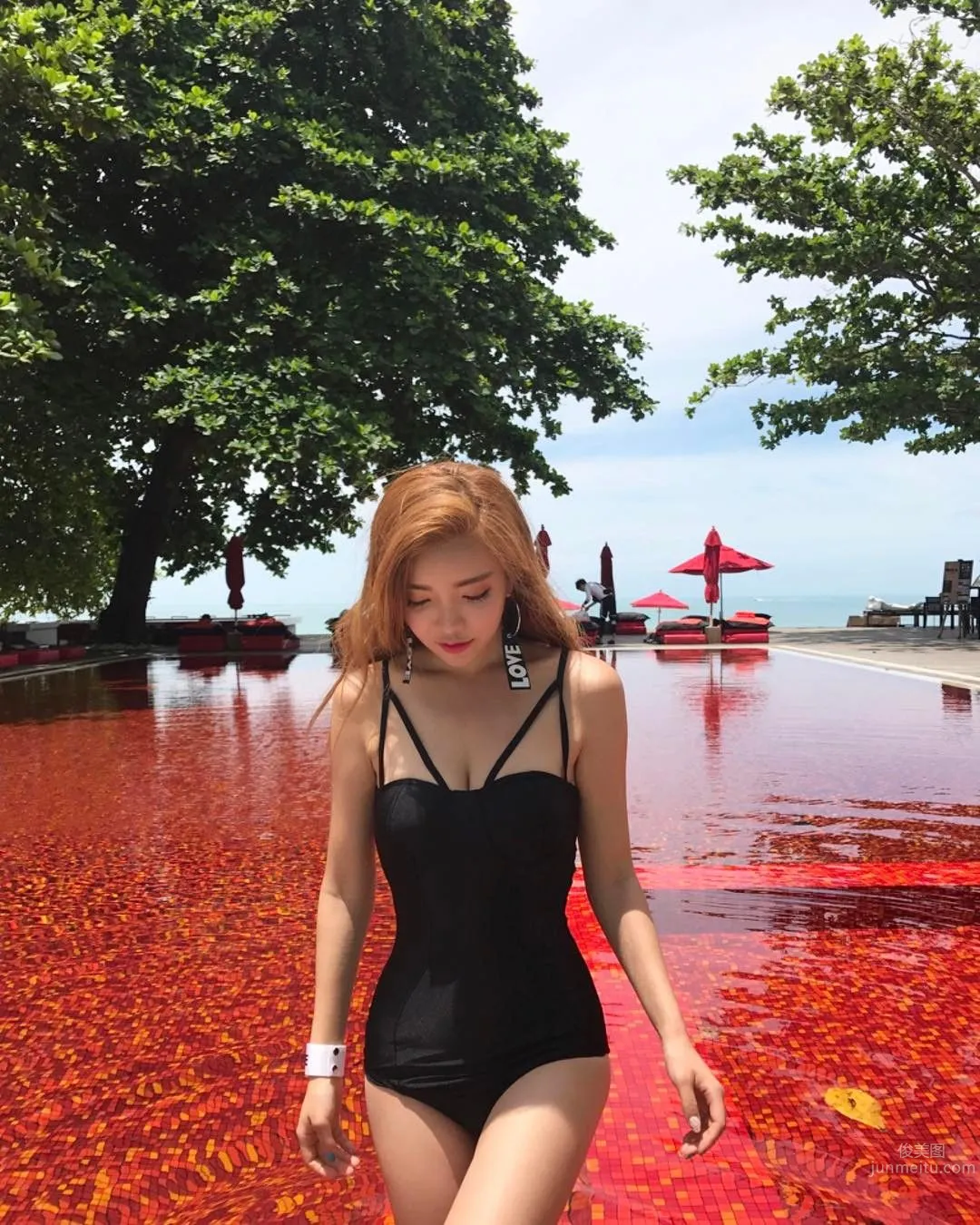 韓國大眼模特진희 蘿莉臉蛋姣好身材 29