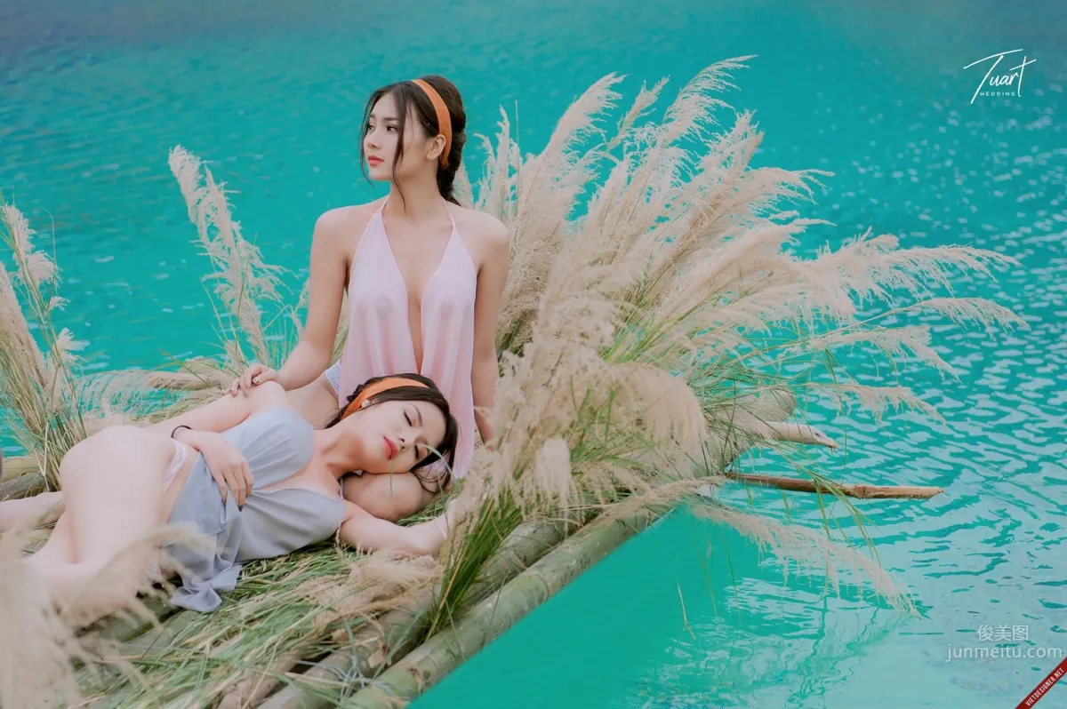 越南鄉村性感姐妹花 湖光春色救溺水少年- 下篇 53