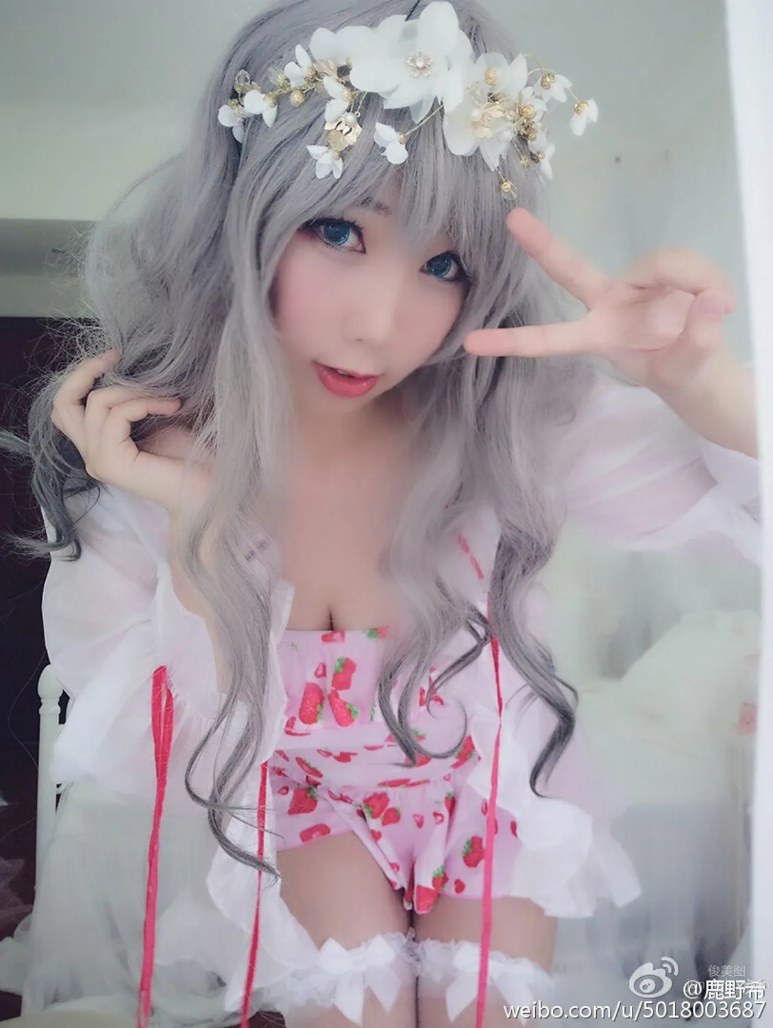 萝莉美女鹿野希 人气Coser私房照_18