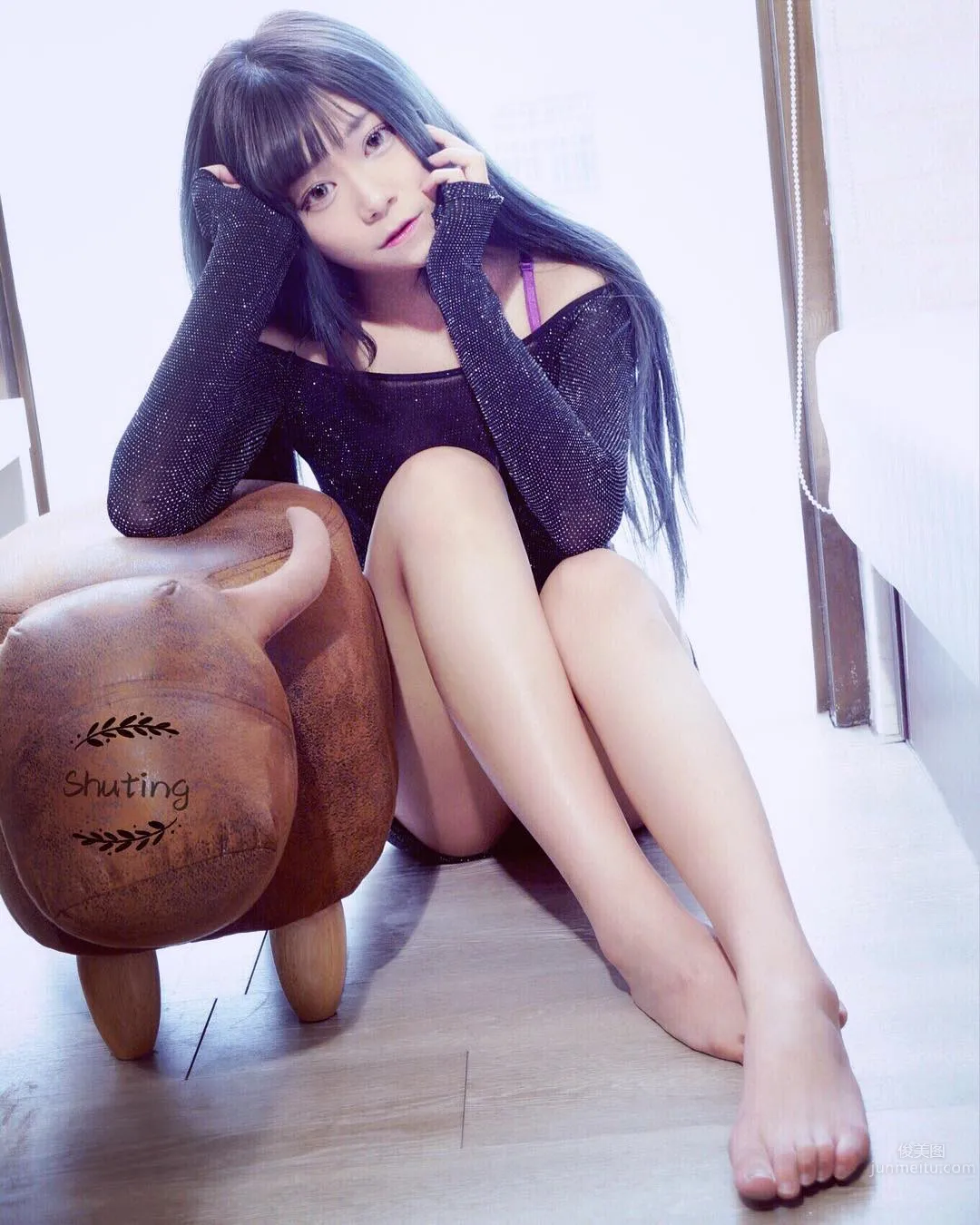 萌系美少女郭紓婷 大眼校花日系风格_15