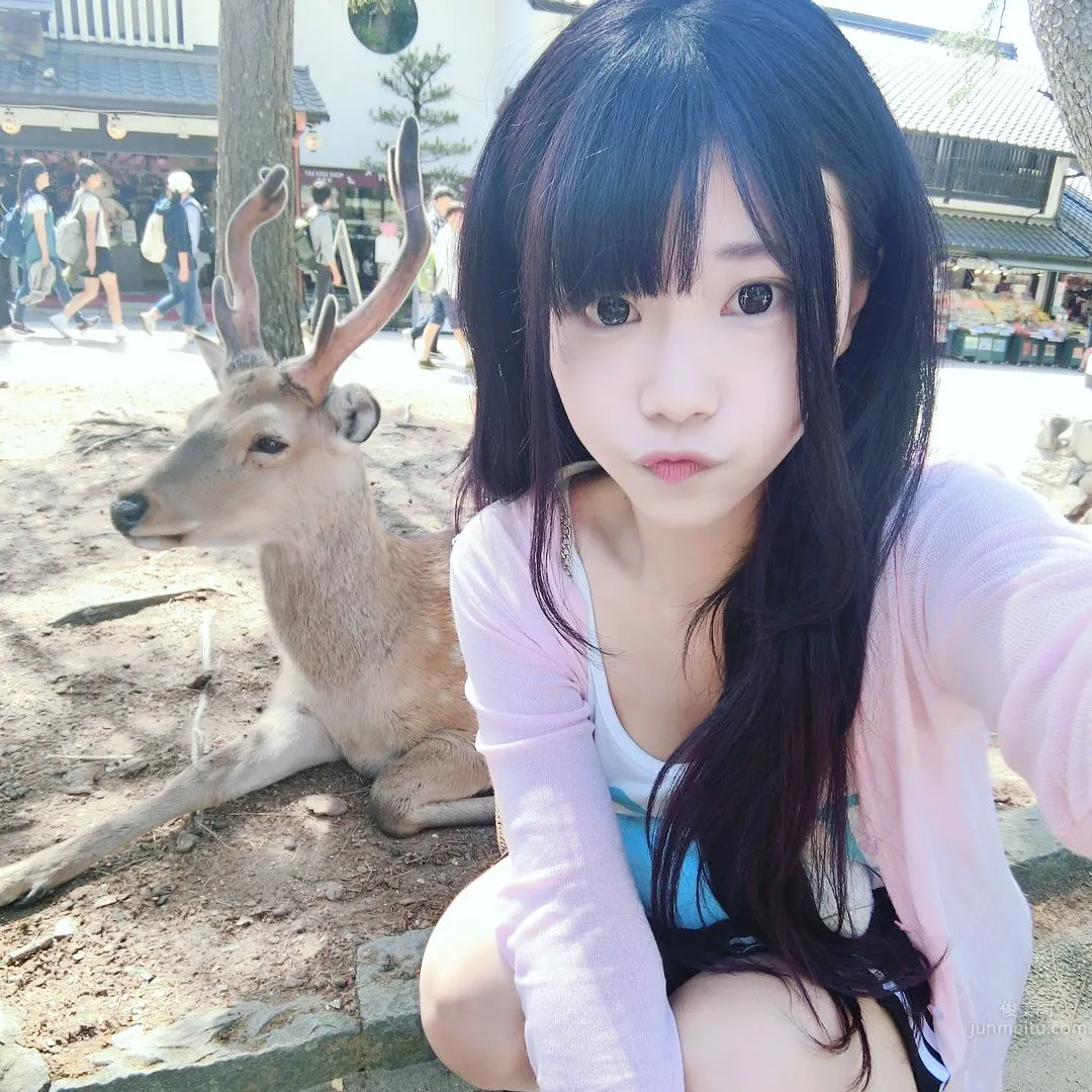 萌系美少女郭紓婷 大眼校花日系风格_25