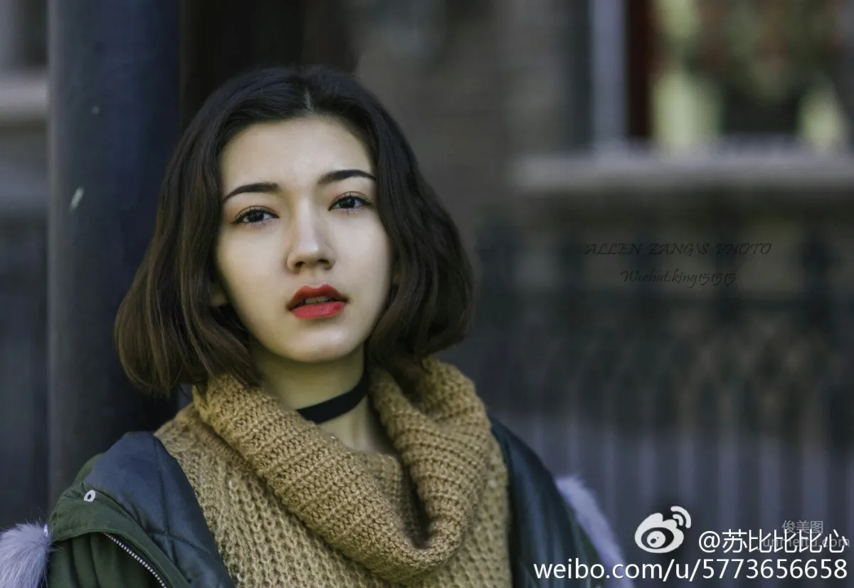 維族美女蘇比 微博時尚私房寫真 39