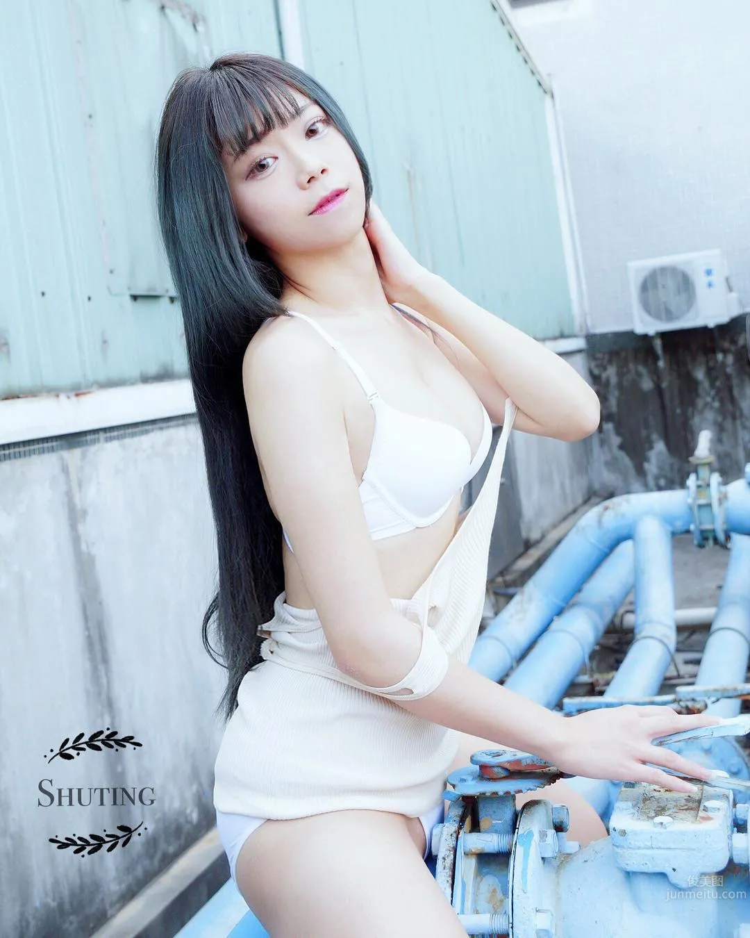 萌系美少女郭紓婷 大眼校花日系风格_17