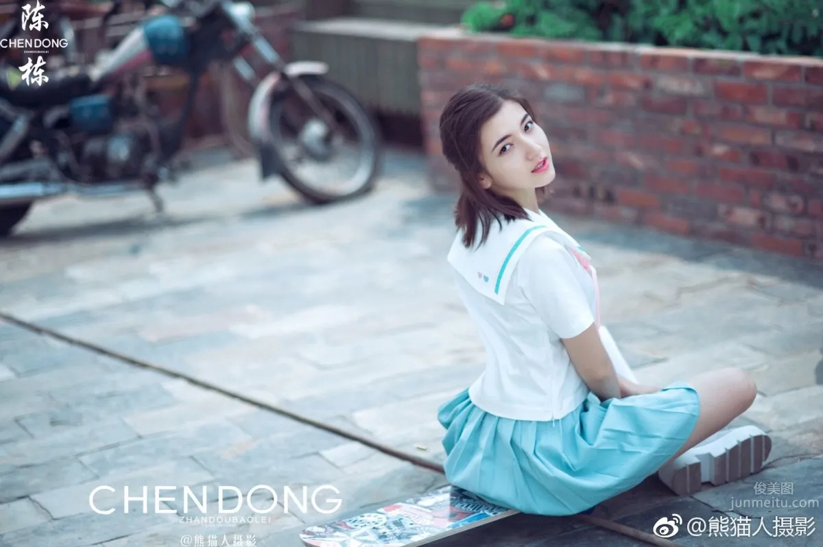 维族美女苏比 微博时尚私房写真_55