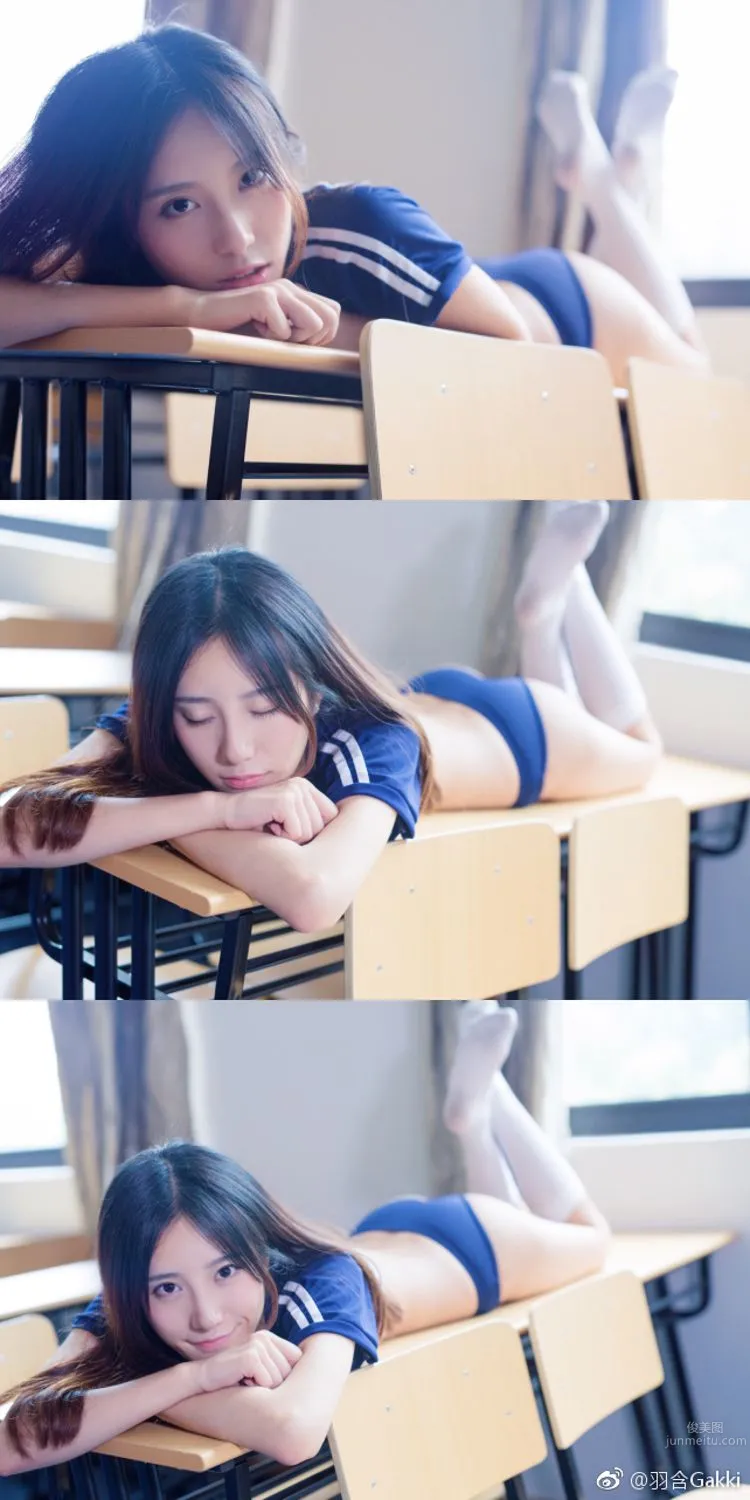 鬥魚女主播羽含Gakki微博私房照 13