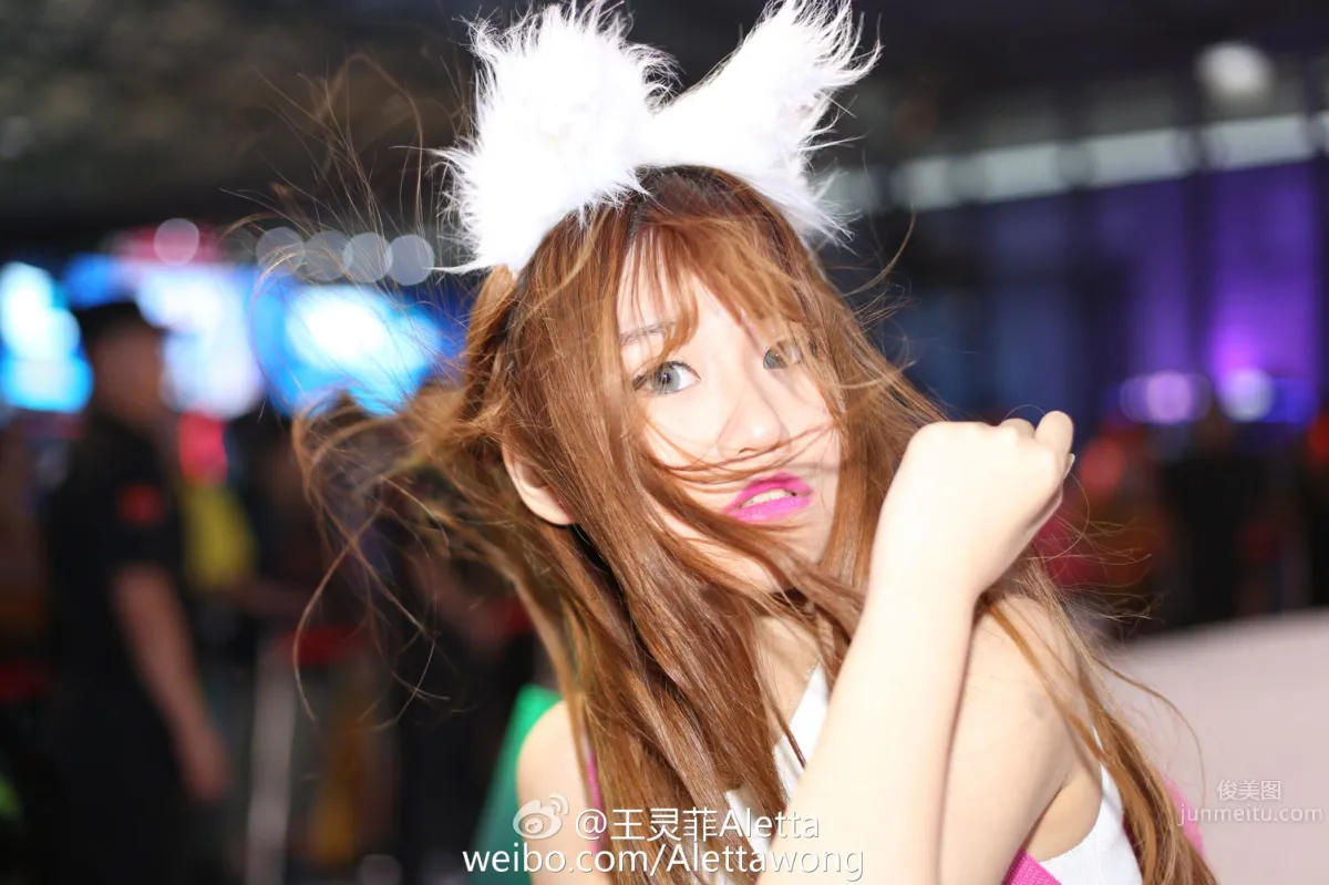 王靈菲Aletta- 2017ChinaJoy唯一露胸showgirl 12
