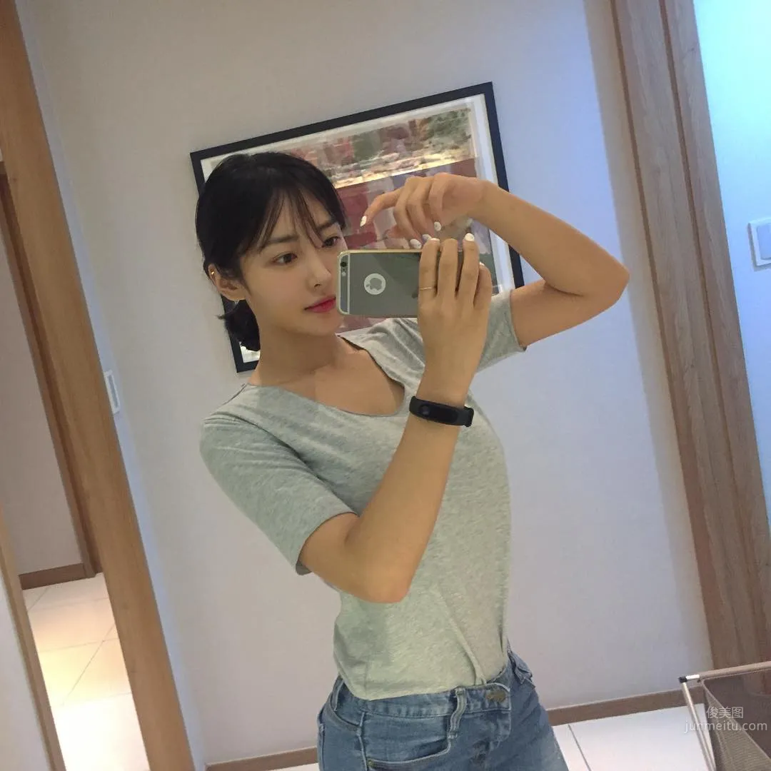 韓國健身正妹Kang Su一出場讓全健身房都傻了 34