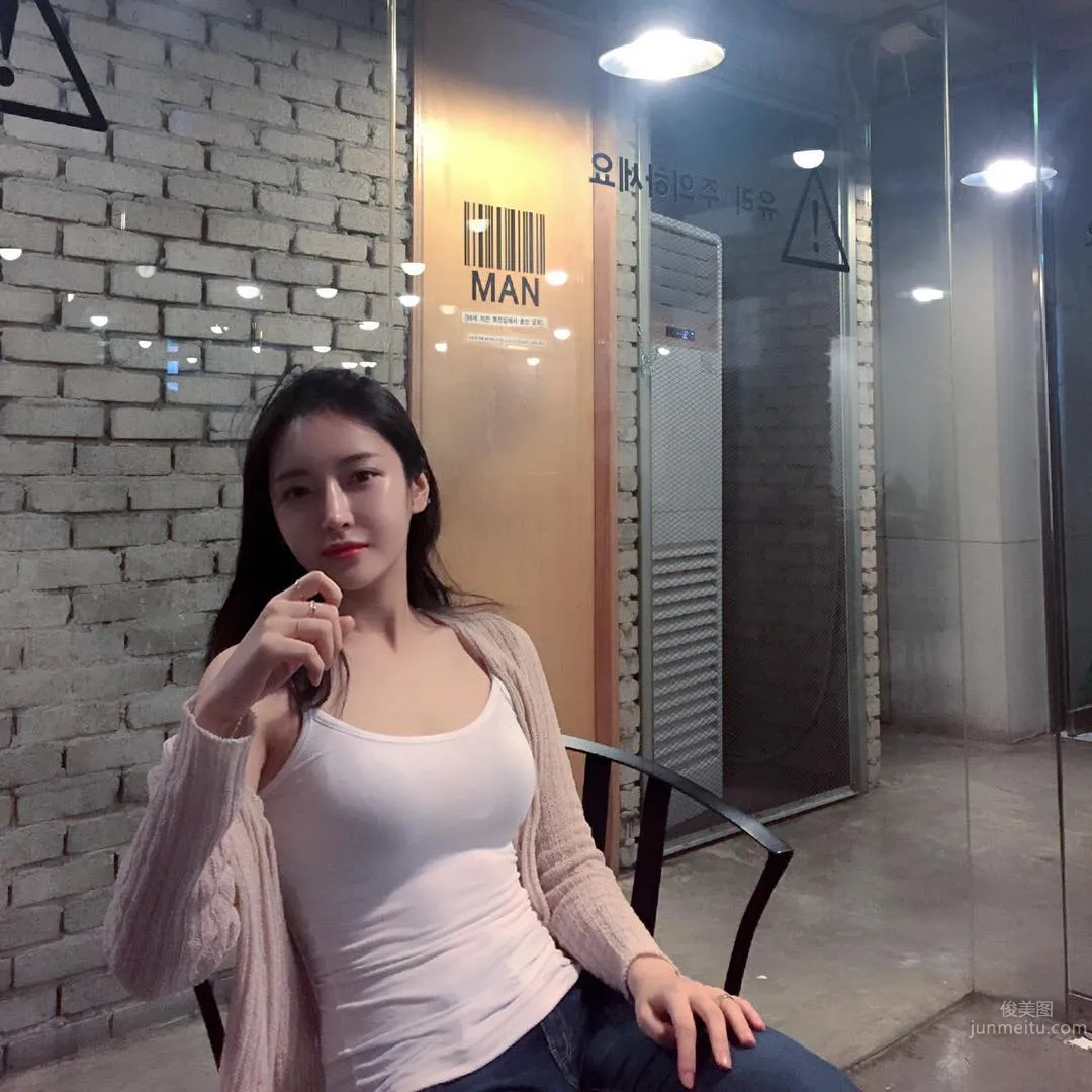 韓國健身正妹Kang Su一出場讓全健身房都傻了 7