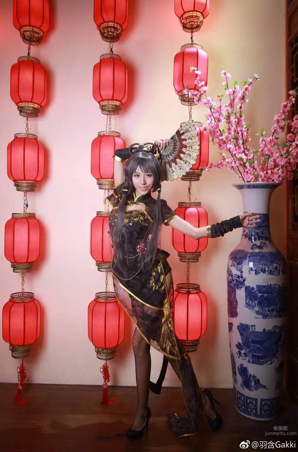 鬥魚女主播羽含Gakki微博私房照 24