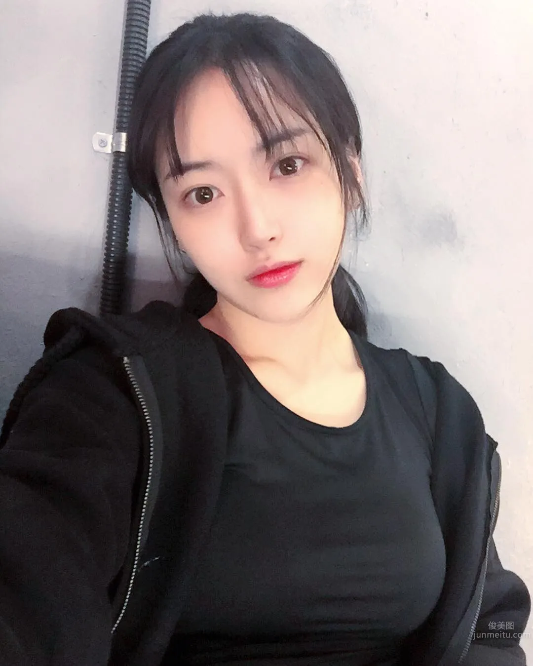 韓國健身正妹Kang Su一出場讓全健身房都傻了 8