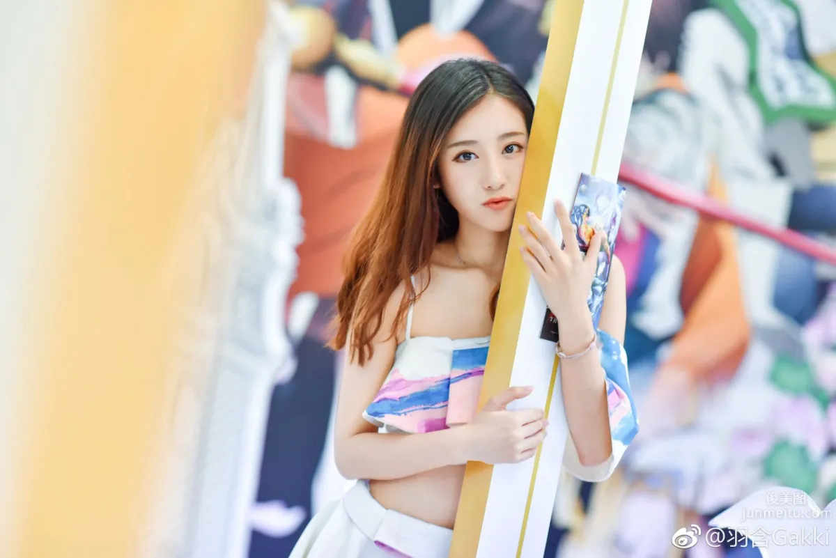 鬥魚女主播羽含Gakki微博私房照 4