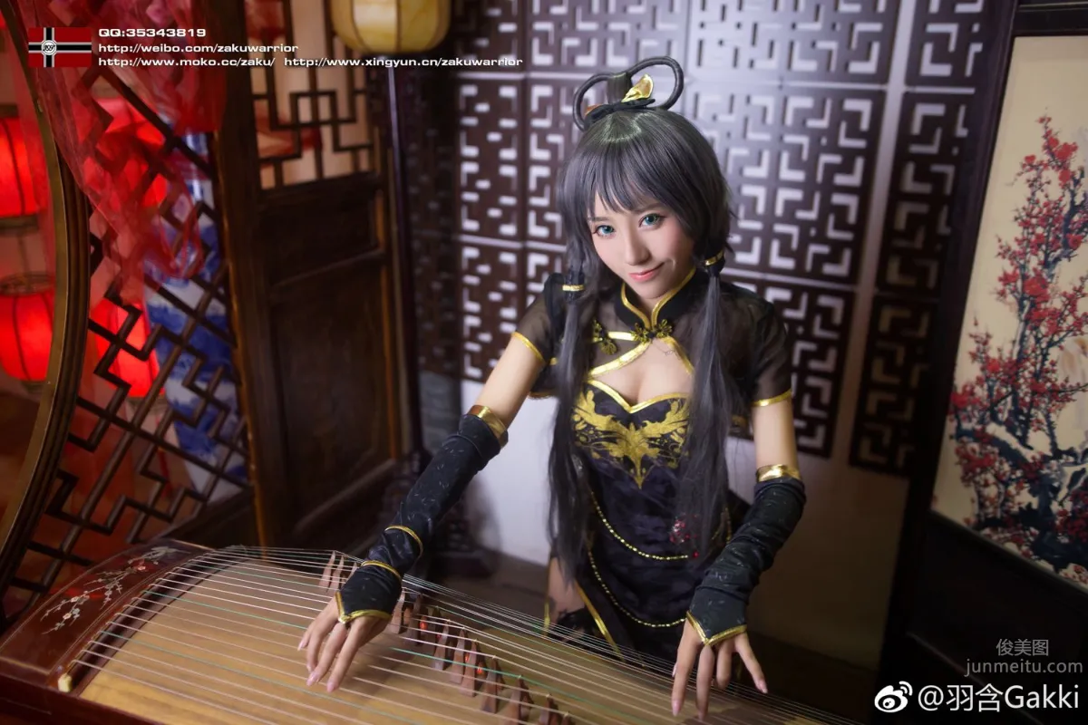 鬥魚女主播羽含Gakki微博私房照 20