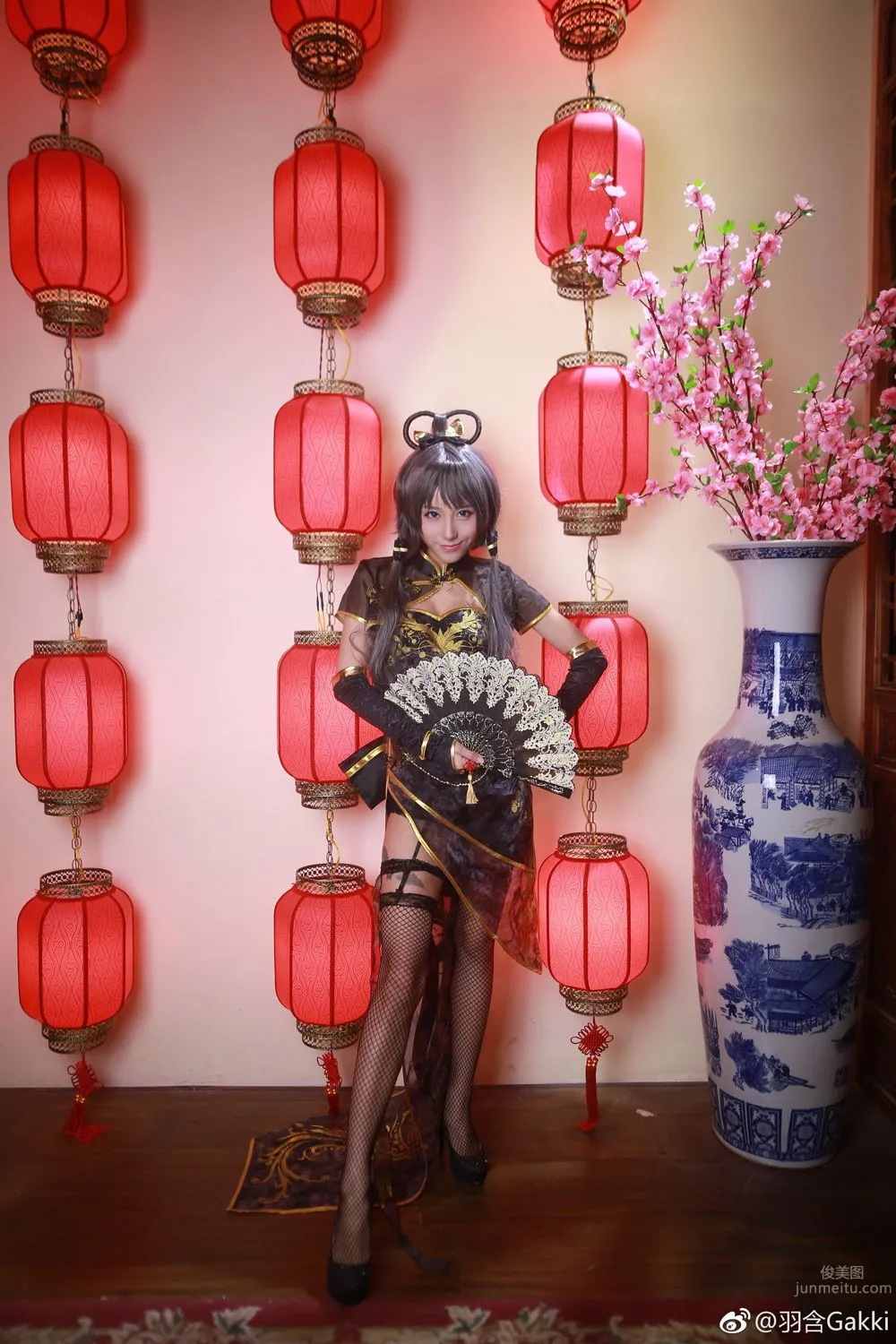 鬥魚女主播羽含Gakki微博私房照 26