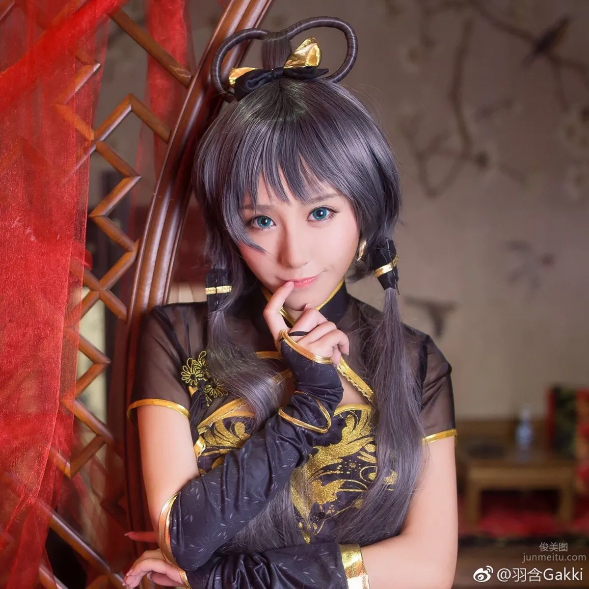 鬥魚女主播羽含Gakki微博私房照 19