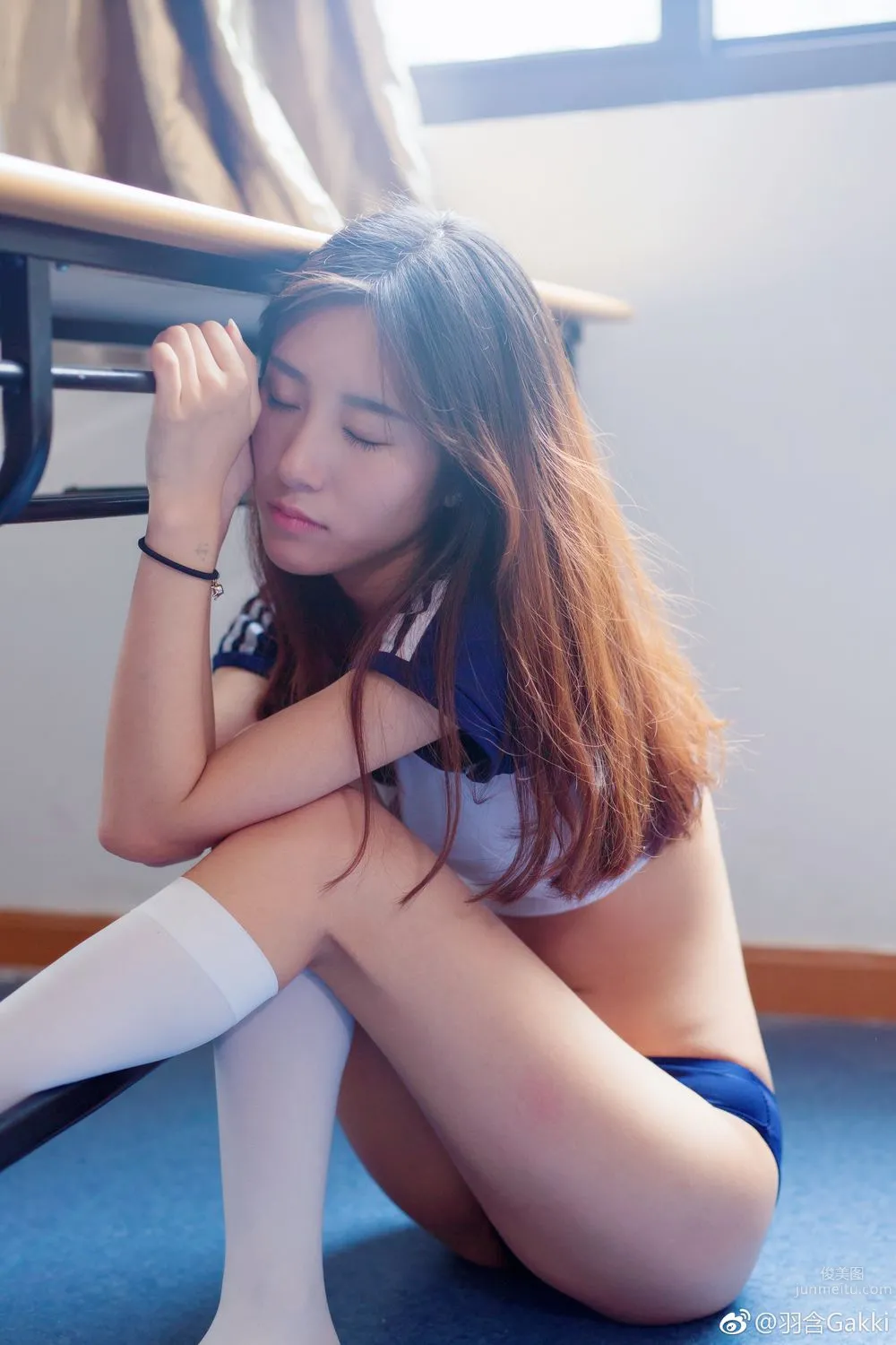 鬥魚女主播羽含Gakki微博私房照 8