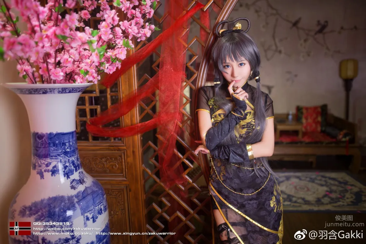 鬥魚女主播羽含Gakki微博私房照 18