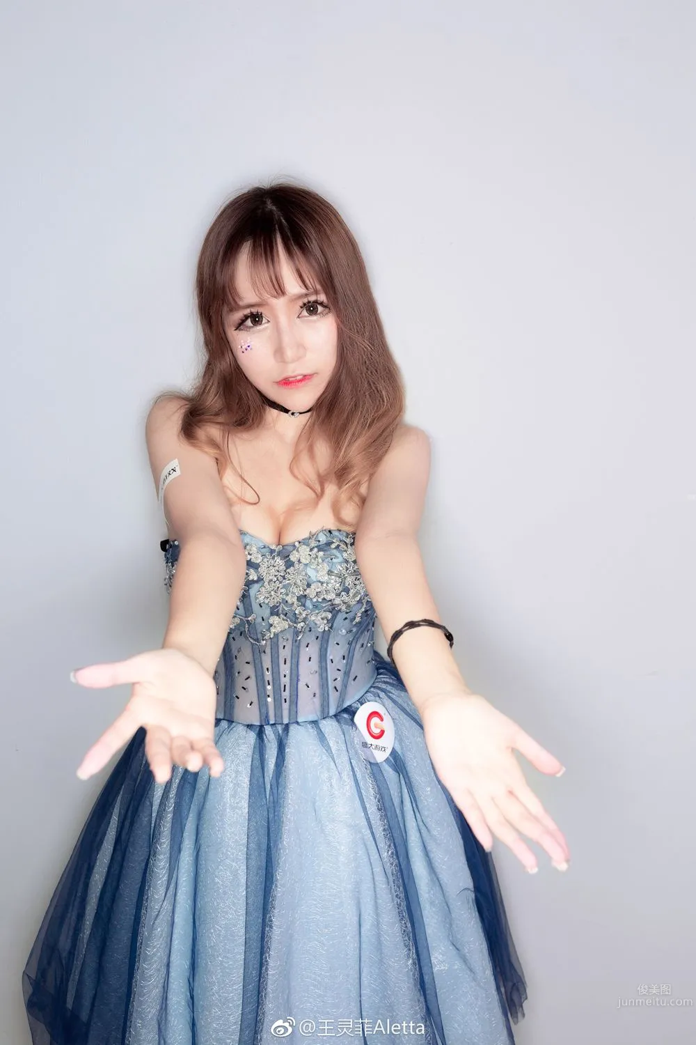 王靈菲Aletta- 2017ChinaJoy唯一露胸showgirl 7