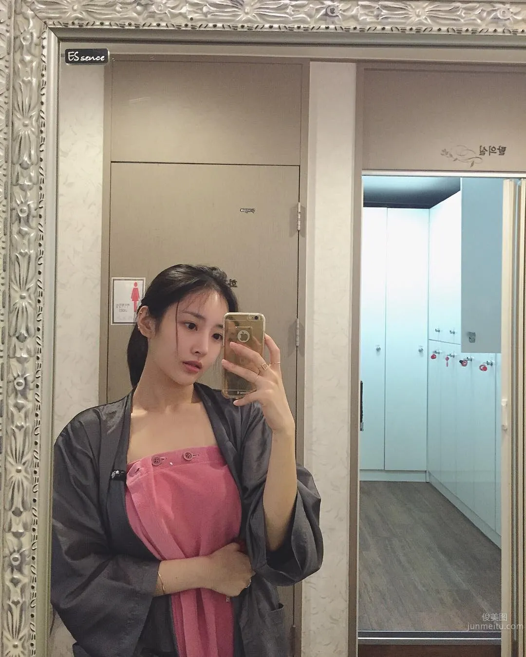 韓國健身正妹Kang Su一出場讓全健身房都傻了 37