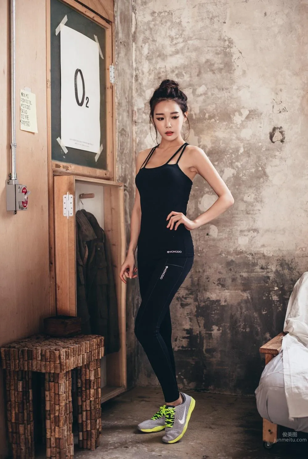 Yoon Ae Ji- 香汗淋漓的運動型寫真 48
