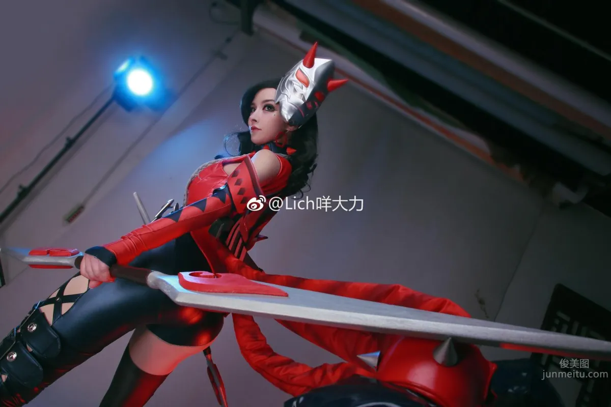 美女主持人咩大力 熱情四溢的Cos美圖 2
