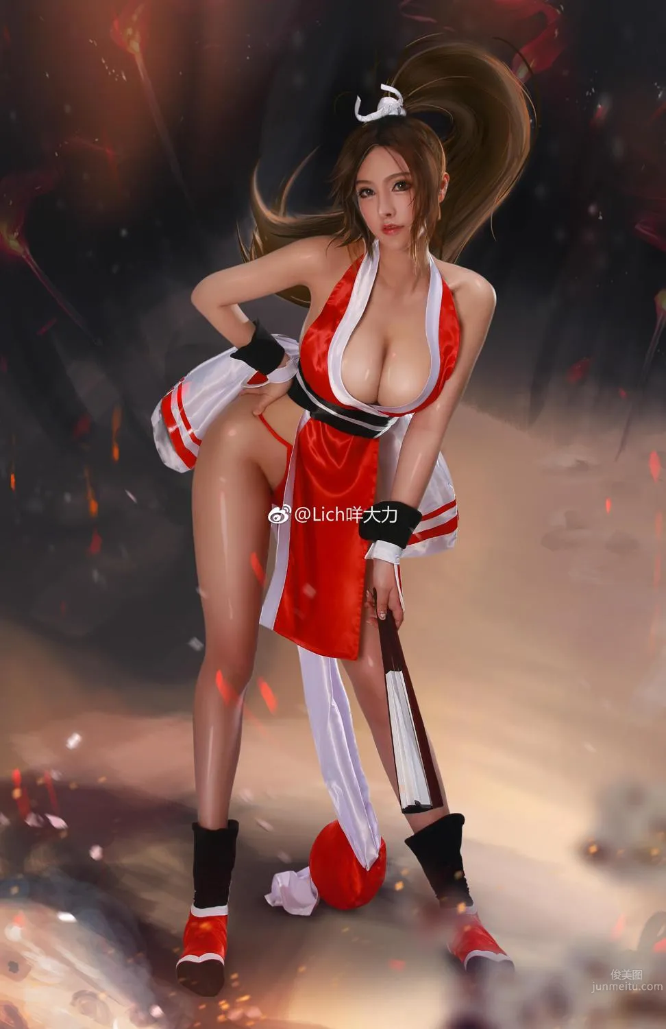 美女主持人咩大力 熱情四溢的Cos美圖 13