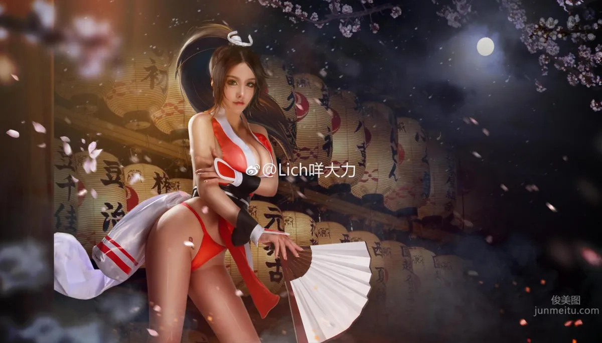 美女主持人咩大力 熱情四溢的Cos美圖 10