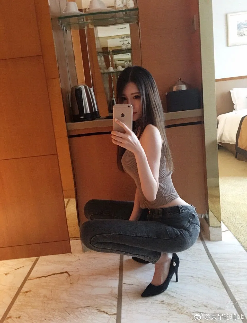 花椒主播呆呆的瑞bb 性感微博私房美照 6
