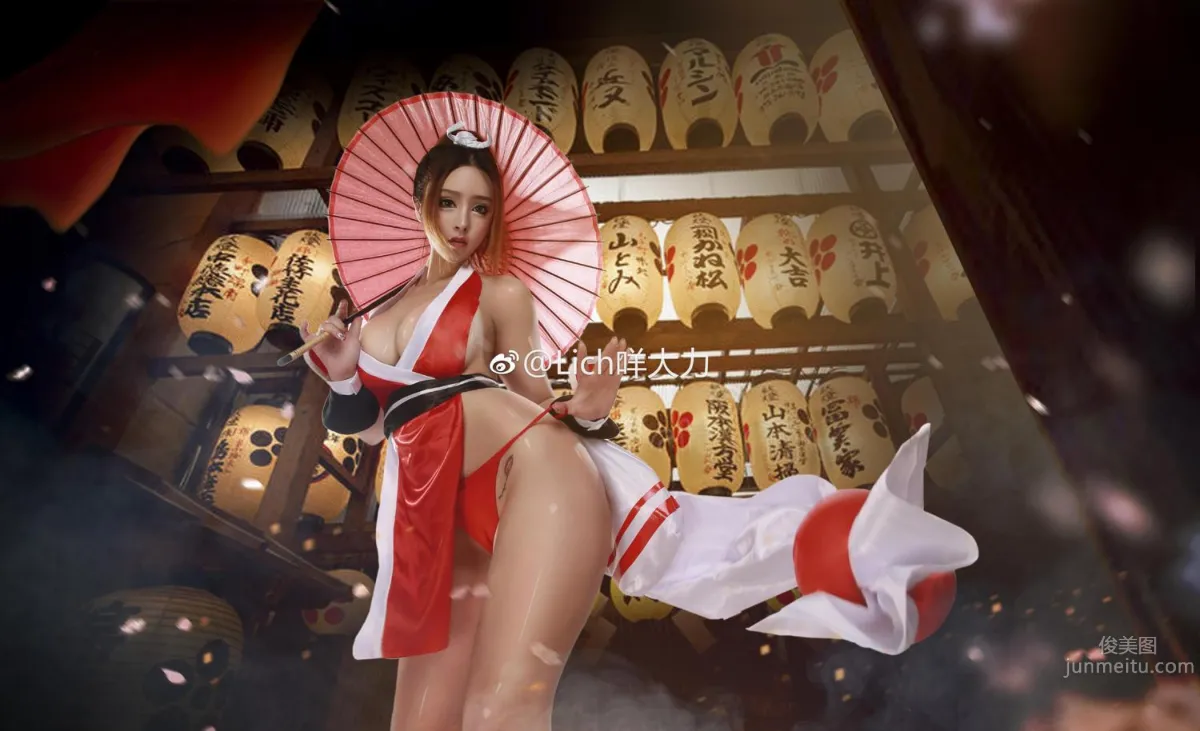 美女主持人咩大力 熱情四溢的Cos美圖 14