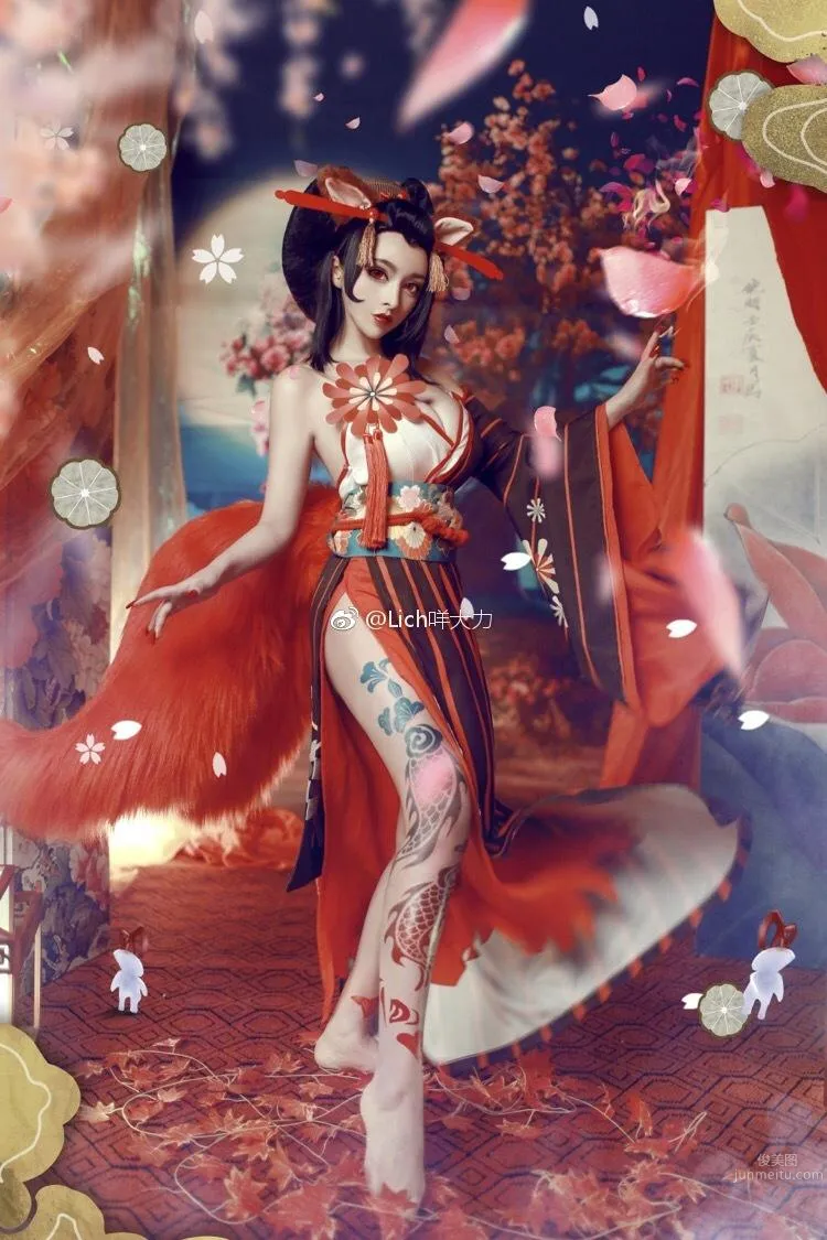 美女主持人咩大力 熱情四溢的Cos美圖 32