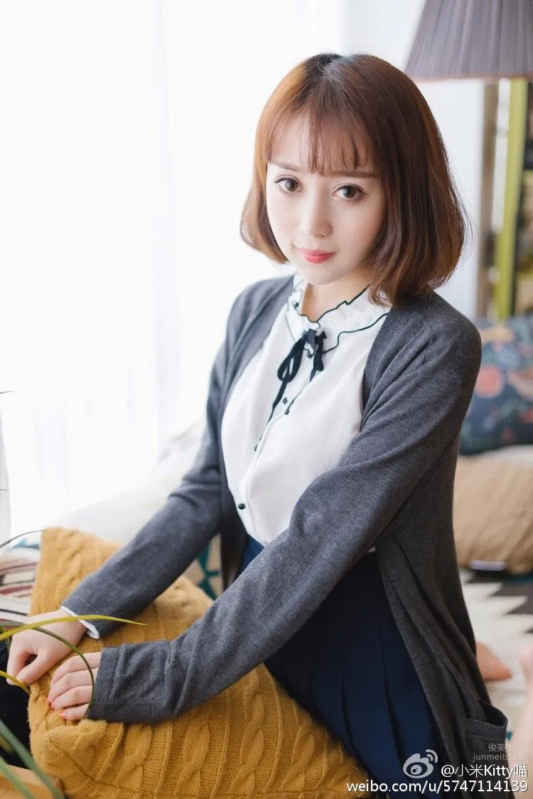 清纯少女小米Kitty喵 微博私房定制写真_7