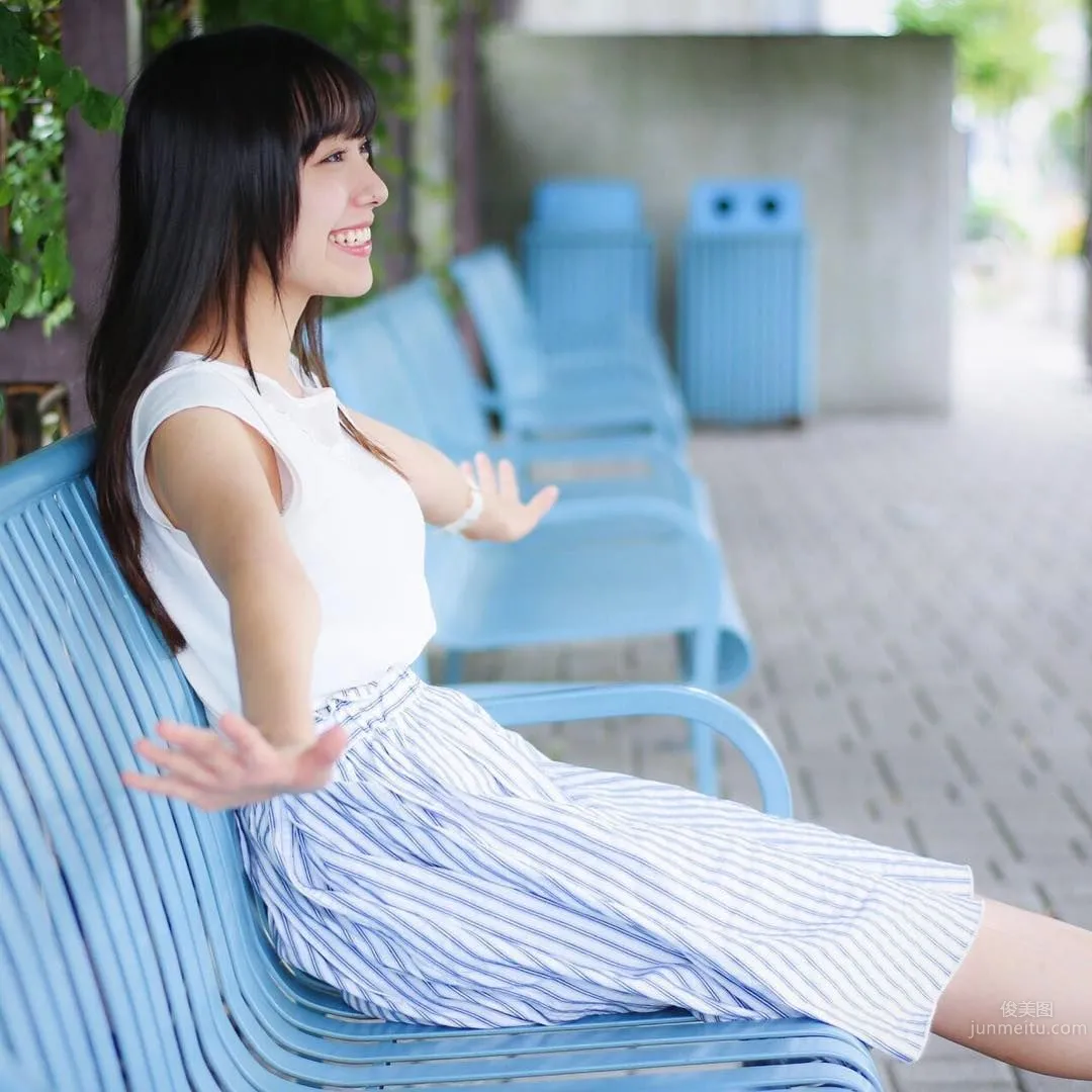 談笑美人林花音 G杯身材神采奕奕 16