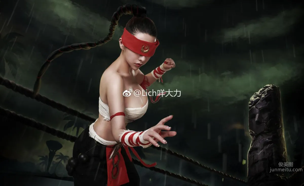 美女主持人咩大力 熱情四溢的Cos美圖 23