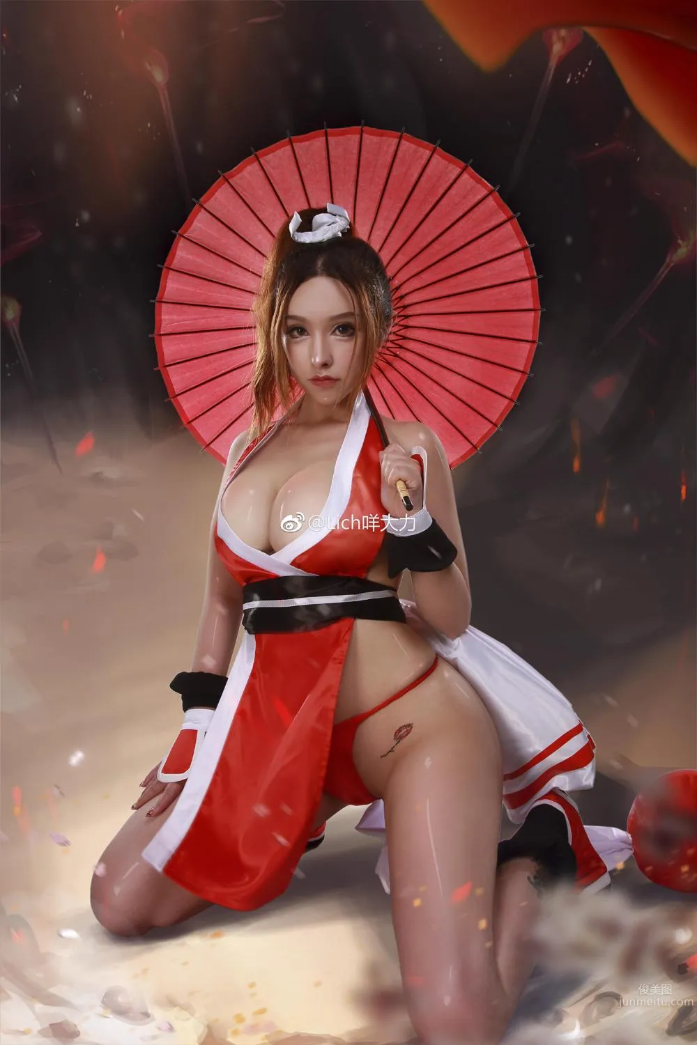 美女主持人咩大力 熱情四溢的Cos美圖 12