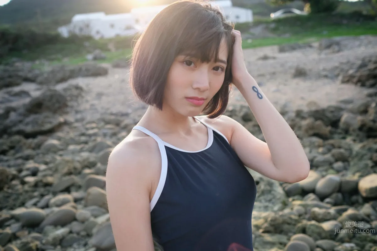 「陽光萌妹」張語婕 台境之南死庫水 51