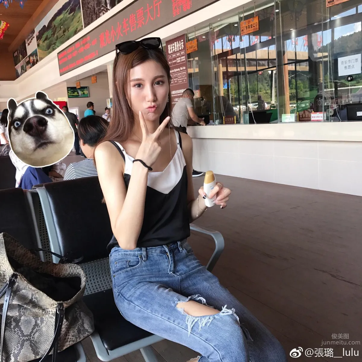 長腿美女張璐lulu 微博氣質私房照 11