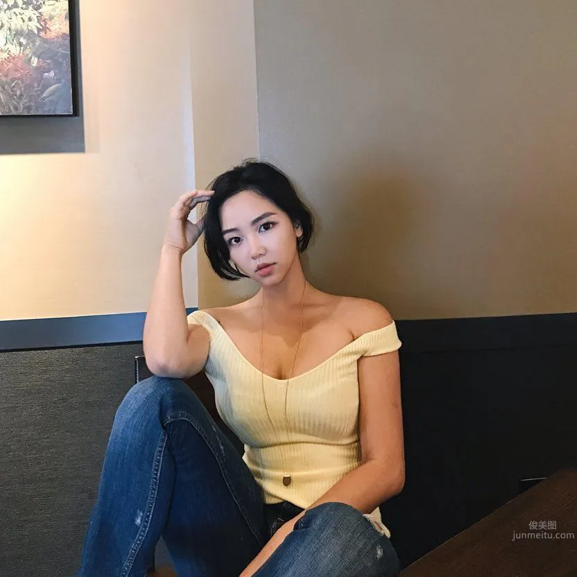 韓國運動妹子Christian 歐美範十足的火爆身材 16