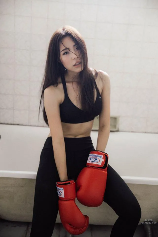 拳擊正妹Nutrugee Wisawanart 甘願當你一輩子的拳靶 35