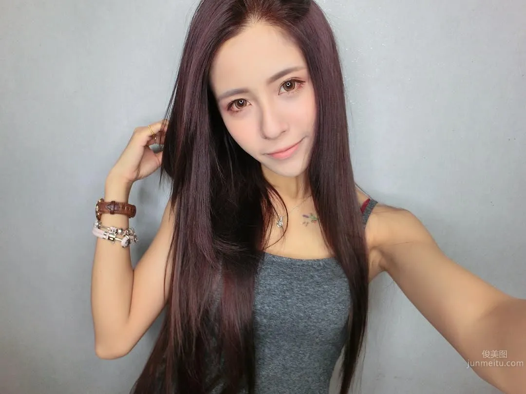 萌感美少女来袭！清新甜美的牙套妹陈可颉_25