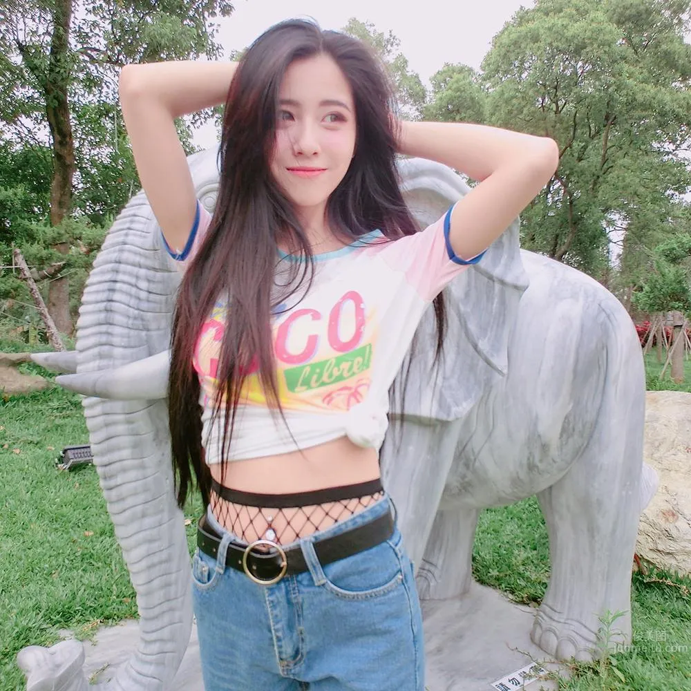 萌感美少女来袭！清新甜美的牙套妹陈可颉_7