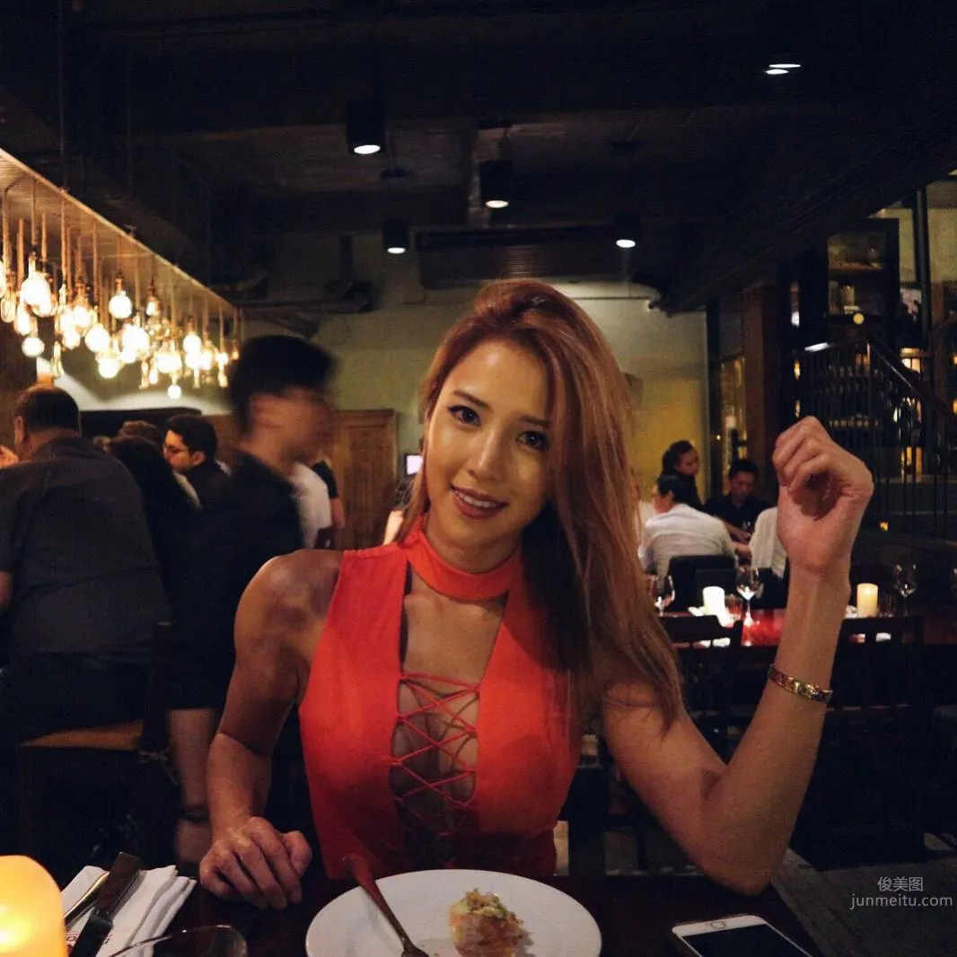 南韓金剛芭比Junminji 肌肉女也有高顔值 42