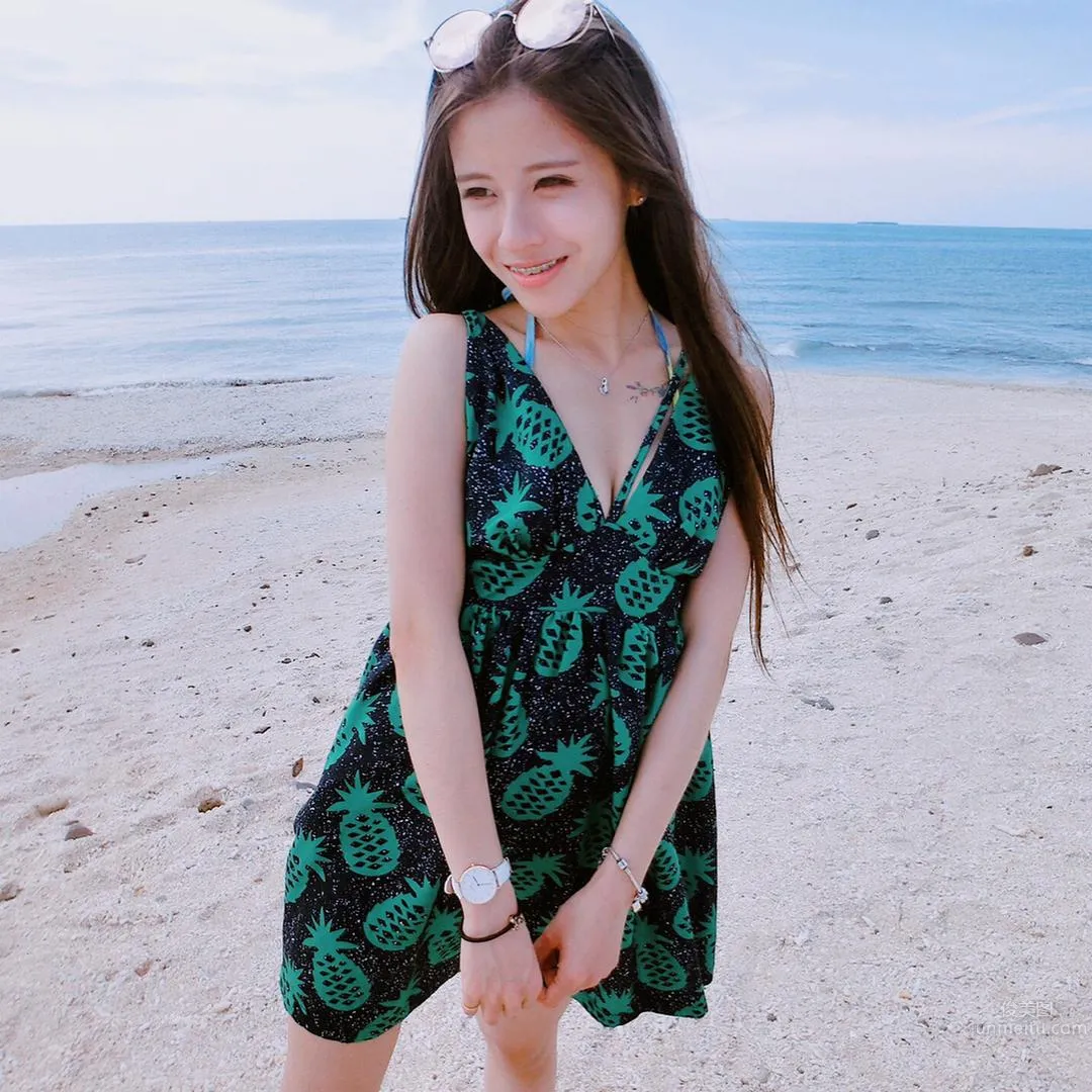萌感美少女来袭！清新甜美的牙套妹陈可颉_10