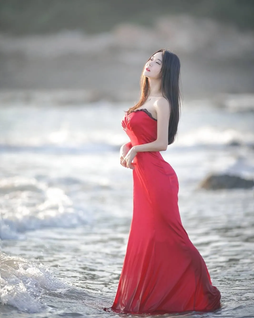 韓國外拍模特캔디 S型身材引圍觀 20